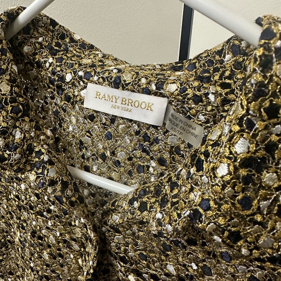 Ramy Brook Amalia Embroidered Blouse - Picture 6 of 7